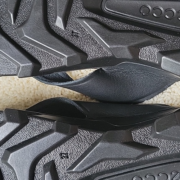 ECCO Mx Flipsider Flip-Flop Women‎ Size 6.5 Black - Picture 6 of 10